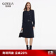 歌莉婭學(xué)院風(fēng)套裝女春季流行穿搭2025新款小個(gè)子一整套1CNLAA0Y0 00B黑色 S