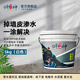 修神金鐘罩背水面負(fù)壓防水涂料地下室電梯井滲水防潮防霉墻面材料補(bǔ)漏 背水面防水涂料清冷白 5kg*1件