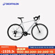 迪卡儂Triban Women Easy女式公路自行車(chē)城市通勤女士代步車(chē)OVB1 8速鋁通勤輕便自行車(chē) S車(chē)架-適合身高162-170 cm