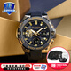 卡西歐（CASIO） G-SHOCK鋼鐵黑暗之心明星同款藍天使GST-B100太陽能男表運動手表 GST-B400GB-1A9PR經(jīng)典黑金系列