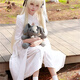 玩思益緣之空春日野穹周邊cos服全套游戲卡通洋裝常服cosplay漫展二次元 穹妹常服大全套 L碼