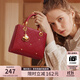 歐時(shí)納（JUST STAR）包包女款2025新款紅色新娘結婚包輕奢侈手提包斜挎包生日禮物女