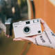 柯達（Kodak）膠卷復古相機 EKTAR H35 非一次性膠卷相機帶閃光學生ins膠片相機  簡約白（不含膠卷和電池）