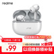 真我（realme）Buds T200 lite耳機(jī)  48小時(shí)超長續(xù)航 12.4mm鍍鈦動(dòng)圈 AI深度通話降噪 通用蘋果安卓小米 風(fēng)暴灰
