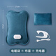 LOVE PERFECTION 熱水袋充電式防爆暖水袋暖手寶可拆洗冬季暖腳電暖寶電熱寶暖寶 【米尼K301】藍絨色+帶布套 均碼
