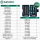 世達（SATA）05498一字十字多批頭家用電腦維修拆機螺絲批棘輪扳手套筒組套 38件棘輪扳手螺絲批組套05498