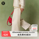 lululemon丨Fleece 女士拉絨高腰闊腿褲 *新年款 LW5GQZA 淺象牙白 M