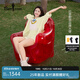 比音勒芬【李蘭迪同款】2025夏新款女休閑百搭寬松舒適翻領(lǐng)襯衫式夾克外套 14淺綠色 S （90）
