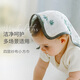 nest designs嬰兒口水巾圍兜雙層紗布小方巾毛巾寶寶洗臉新生兒小方巾 6條裝 花色隨機25*23cm（四層3條裝）