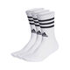 阿迪達(dá)斯 （adidas）男女 配件系列 3S C SPW CRW 3P 運(yùn)動(dòng)襪 HT3458 S碼