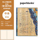 paperblanks佩蘭克筆記本本子記事本手賬本手帳日記本復古學(xué)生文具高迪雷烏斯手稿偉人手稿 【硬殼翻蓋款】高迪手稿/中本/空白