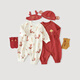 巴厘小豬【6件裝】滿(mǎn)月百天龍寶寶衣服國風(fēng)新年服新生兒連體衣嬰兒春秋冬 狀元蛇寶 【6件裝】 66cm