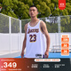 耐克洛杉磯湖人隊男子透氣美式球衣速干輕便網(wǎng)眼NIKE NBA DN2081 103白/勒布朗·詹姆斯 23 M