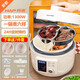 韓派電壓力鍋5L家用陶瓷釉三格內膽不沾鍋鴛鴦內膽多功能壓力鍋電火鍋 陶瓷釉鴛鴦款+蒸盤(pán)+標準膽 5L