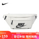 耐克NIKE 王一博同款 中性腰包  休閑包 BA5751-072淺骨色大號