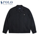 POLO SPORT RALPH LAUREN拉夫勞倫RL24FW秋季新款經(jīng)典小馬刺繡翻領(lǐng)復(fù)古休閑外套男款 黑色 2XL 165-190斤寬松
