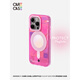 CARE CASE粉色電路板磁吸手機(jī)殼 適用于蘋果iPhone16 15 14 13 ProMax獨立按鍵原創(chuàng)設(shè)計簡約magsafe充電 粉色電路板幻彩磁吸手機(jī)殼 iPhone 16 pro
