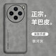 魯深高端羊巴皮全包鏡頭vivo X200手機(jī)殼男女款防摔X200Pro手機(jī)殼X200Pro mini保護(hù)套硅膠軟邊保護(hù)防滑 銀河灰 vivo X200 曼莫特羊巴皮【贈(zèng)保護(hù)膜】