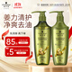 施華蔻（Schwarzkopf）生姜精華洗護套裝(600ml洗+600ml潤）控油去屑洗發(fā)水護發(fā)素團購