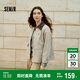 森馬（Semir）復古巴恩風(fēng)外套女短款寬松上衣秋純棉燈芯絨翻領(lǐng)夾克101524108016