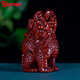 觀(guān)菩閣胖東來(lái)品質(zhì)小葉紫檀手把件高密雕刻 實(shí)木精雕把玩 貔貅金蟾龍龜如 13.望天麒麟【手把件】
