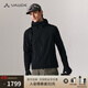 巍德（VAUDE）博登軟殼衣男士防風(fēng)防潑水戶外運動登山服騎行夾克連帽外套 VAUDE黑【常規(guī)款】-VG2519115 XL【推薦身高175-185,160-180斤
