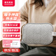 素樂充電熱水袋2024新款暖手寶女冬季暖手神器安全防爆情人節(jié)女生禮物 【淺灰靜謐】單熱水袋丨水電分離