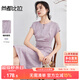 尚都比拉國風(fēng)提花連衣裙女夏季腰側收褶顯瘦女士?jì)?yōu)雅開(kāi)叉裙擺裙子