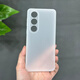 魯深OPPO K12Plus保護套輕薄磨砂硅膠軟殼OPPO K12手機殼防摔防汗PJR110手機殼時尚簡約硅膠保護男女款 OPPO K12/K12Plus 透明白 清水套磨砂軟殼【贈屏幕膜】