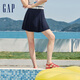 Gap女裝夏季純色珠地百褶迷你裙運動學(xué)院百搭短裙465057 海軍藍 165/66A(M) 亞洲尺碼