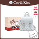 COW&KITTY正品KT貓女士2025新款包c(diǎn)k女包學(xué)生雙肩包斜挎包生日禮物女生包包 藍色送掛件禮盒 22-12-25.5