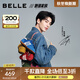 百麗（Belle）張凌赫同款方程式跑道賽車(chē)鞋女25秋新商場(chǎng)同款休閑鞋E2L1DCM5預售 紅色【張凌赫同款】 37