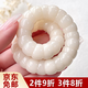 鉑吶苓豬大腸白玉菩提子手串繞指柔菩提根小眾學生文盤玩手鏈男女禮物 豬大腸白玉菩提【11*12】