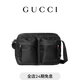 GUCCI古馳Gucci Nexus系列小號斜挎包[新款] 黑色 均碼