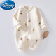 迪士尼（Disney）嬰兒衣服秋冬季保暖純棉連體衣寶寶夾棉哈衣新生兒加厚空氣棉睡衣 小兔隊長(cháng)保暖連體衣 59碼建議0-3個(gè)月體重10斤以?xún)? title=
