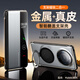 派凡【金屬牛皮】適用于華為mate60pro+翻蓋手機殼金屬真皮保護套商務(wù)鏡頭防摔智能視窗強磁吸支架殼 霧影·灰【金屬+牛皮】智能視窗/磁吸支架 華為 mate60 Pro/Pro+