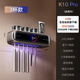 CKPA智能紫外線(xiàn)牙刷消毒器漱口杯置物架衛生間收納電動(dòng)牙刷烘干殺菌【質(zhì)感灰-3杯】