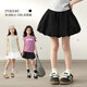 LUSON陳大豬童裝女童裙子夏季2025新款女孩泡泡裙兒童半身裙短款