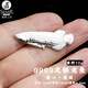 銀典工坊 足銀9999實心銀龍魚亮面茶寵雙面魚泡茶煮水銀飾茶具 重約10g/個(適合泡茶)紅袋包裝