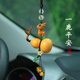 妙占 車載汽車掛件平安葫蘆小鹿車內(nèi)飾品掛飾新款裝飾擺件吊墜 一鹿平安葫蘆掛件
