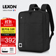 樂(lè )上（LEXON）法國品牌雙肩包男士電腦包15英寸書(shū)包商務(wù)筆記本包雙隔層背包旅行