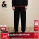 杰克·瓊斯（JACK&JONES） CNY聯(lián)名蛇年新年款休閑褲寬松束腳衛褲男22511D001