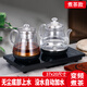 福益來(lái)全自動(dòng)上水電熱水壺玻璃泡茶桌茶臺(tái)燒水壺一體機(jī)辦公室功夫茶煮水壺電茶壺家用茶具套裝燒水器 煮茶款-底部上水 1L