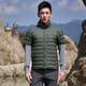 mont·bell羽絨服男款秋冬800蓬鵝絨輕便圓領短袖內搭舒適保暖外套 1101668 DGN深綠色 L