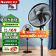 格力（GREE） 家用宿舍節能落地扇家用立式大風(fēng)量客廳宿舍電風(fēng)扇低噪輕音3檔風(fēng)速廣角送風(fēng)不占地穩定運行 【順豐速遞】FD-4012-WG