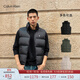 Calvin KleinJeans【防水】秋冬男士ck鴨絨絎縫立領(lǐng)羽絨背心馬甲J326814 BEH-太空黑 M