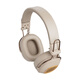 馬利之家PVR頭戴無(wú)線(xiàn)藍牙耳機物理降噪超輕無(wú)感可折疊耳麥超長(cháng)續航游戲耳機手機可插線(xiàn)低延遲生日禮物 【沉浸音樂(lè )丨物理降噪】米色