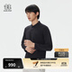 KOLON SPORT/可隆SECO長(cháng)袖POLO 男子戶(hù)外運動(dòng)吸濕速干防曬UPF50+抗菌T恤 LHPT5AT825-BK 黑色 XL 180/100A