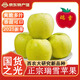 十城百果陜西白水瑞雪蘋(píng)果【西農大研發(fā)新品種】脆甜清香 新鮮青黃色水果 5斤瑞雪8-12枚(二級瑕疵果)凈重4.5斤