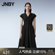 江南布衣（JNBY）【商場(chǎng)同款】24春夏新品連衣裙赫本風(fēng)優(yōu)雅氣質(zhì)女V領(lǐng)修身5O4G12850 001/本黑 XS